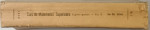 CURS DE MATEMATICI SUPERIOARE , CAPITOLE SPECIALE , VOL. II de ION GH. SABAC , 1956