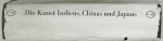 DAS KUNST INDIENS , CHINAS UND JAPANS von OTTO FISCHER , VOLUMUL IV , 1928