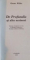 DE PROFUNDIS de OSCAR WILDE , 2003