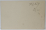 DESEN CU MOTIVE ORNAMENTALE ROMANESTI , CARTE POSTALA , PICTATA MANUAL  , INCEPUTUL SEC. XX
