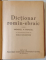 DICTIONAR ROMAN - EBRAIC SI EBRAIC ROMAN de MENDEL . P. MENDEL , COLEGAT , 1932 , DEDICATIE *