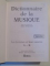 DICTIONNAIRE DE LA MUSIQUE PAR MARC HONEGGER