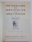 DICTIONNAIRE DES DIFFICULTES DE LA LANGUE FRANCAISE par ADOLPHE V. THOMAS , 1971