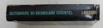 DICTIONNAIRE DU VOCABULAIRE ESSENTIEL (LES 5000 MOTS FONDAMENTAUX) par GEORGES MATORE , 1963