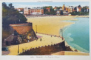 DINARD  - MINIALBUM CU 10 CARTI POSTALE ILUSTRATE , COLOR , DETASABILE , EDITIE INTERBELICA