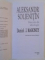 DINCOLO DE IDEOLOGIE DANIEL J. MAHONEY de ALEXKSANDR SOLJENITIN 2011