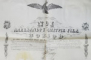 Diploma Domneasca de Inaltare la Rangul de Pitar cu semnatura olografa a Domnitorului Alexandru Dimitrie Ghika, 1841