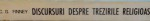 DISCURSURI DESPRE TREZIRILE RELIGIOASE de C.G. FINNEY, 1995