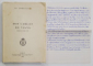 DON CARLOS DE VIANA - DRAMA IN PATRU ACTE de AL. CIORANESCU , 1954 , CONTINE O PAGINA DE MANUSCRIS *