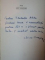 DOR de MIHU DRAGOMIR , CONTINE DEDICATIA AUTORULUI