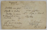 ELEV IN ANUL I , SCOALA MILITARA DE INFANTERIE DIN BUCURESTI, IN UNIFORMA , CU CHIPIU ,  FOTOGRAFIE TIP CARTE POSTALA , DECEMBRIE , 1914