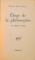 ELOGE DE LA PHILOSOPHIE de M. MERLEAU - PONTY
