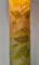 Emile Galle, Vaza Art Nouveau, decorata cu frunze de Hortensie
