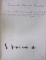ESQUISSE ESTHETIQUE SUR L'OEUVRE DU PEINTRE STOICA D. de LEO BACHELIN - VOLUMUL CONTINE DEDICATIA PICTORULUI D. STOICA (1926)