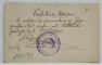 FAMILIE CU TREI COPII , FOTOGRAFIE FORMAT CARTE POSTALA , SEMNATA PE VERSO DE PREFECTUL REGIUNII BOTOSANI , INTERBELICA