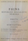 FAUNA REPUBLICII SOCIALISTE ROMANIA, INSECTA, VOL IX, FAS. 6: HYMENOPTERA CYNIPOIDEA de M.A. IONESCU  1969