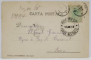 FELICITARE CU AMORAS SI FLORI , CROMOLITOGRAFIE , CARTE POSTALA , 1903