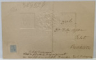FELICITARE DE ANUL NOU , CU URARI DE NOROC , CARTE POSTALA EMBOSATA , CROMOLITOGRAFIE , 1909