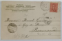 FELICITARE DE PASTE , IEPUROAICA CU COSURI DE OUA VOPSITE , CARTE POSTALA , CROMOLITOGRAFIE , CLASICA , DATATA  1904