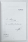 FILE DE AMINTIRE de  IVAN LUNGU , 2005 , DEDICATIE *