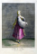 JEAN BAPTISTE VAN MOUR , MARQUIS  CHARLES DE FERRIOL ,FILLE DE TINE, ISLE DE L 'ARCHIPEL par J. DE FRANSSIERES, TANARA GRECOAICA IN COSTUM  TRADITIONAL, GRAVURA COLORATA, 1714