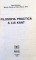 FILOSOFIA PRACTICA A LUI KANT de MIRCEA FLONTA SI HANS KLAUS KEUL , 2000