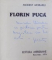FLORIN PUCA de MODEST MORARIU , 1974, DEDICATIE *