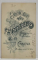 FOTOGRAF A. KRAUSS , CRAIOVA , BARBAT IN STUDIO , FOTOGRAFIE C.D.V., SFARSITUL SEC. XIX