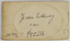 FOTOGRAF K.F. ZIPSER , CRAIOVA , BAIETEL PE SCAUN , FOTOGRAFIE C.D.V. , SFARSITUL SEC. XIX , EMBOSATA