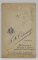 FOTOGRAFIE C.D.V. , STUDIO F.X. OSTERMAYR , MUNCHEN , TANAR CU HAINA MILITARA , SFARSITUL SEC, XIX