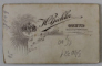 FOTOGRAFIE C.D.V. , STUDIO H. BICHLER , STEYR , TANAR CU PORTIGARET , SFARISTUL SEC. XIX