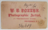 FOTOGRAFIE C.D.V. , STUDIO W.E. POTTER , PROVIDENCE , R.I. , TANAR CU CRAVATA , SFARSITUL SEC. XIX