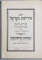 FRAGMENTE MORALE EXTRASE DIN LITERATURA IUDAICA - RABIN NATHAN.  1946