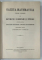 GAZETA MATEMATICA , FOAE LUNARA DE MATEMATICI ELEMENTARE SI SPECIALE , 12 NUMERE CONSECUTIVE , VOLUMUL XLVI   15 SEPT. 1940 -15 AUG. 1941