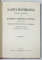 GAZETA MATEMATICA , FOAE LUNARA DE MATEMATICI ELEMENTARE SI SPECIALE , 12 NUMERE CONSECUTIVE , VOLUMUL XXXVI  15 SEPT. 1930 -15 AUG. 1931