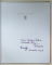 GEORGE TZIPOIA - AT THE GATES OF THE SACRED / AU SEUIL DU SACRE / LA PORTILE SACRULUI , ALBUM DE ARTA , 2009 , DEDICATIE *