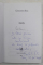 GERDA de CONSTANTIN STAN , 2004, DEDICATIE *