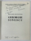 GHEORGHE IONESCU , CATALOG DE EXPOZITIE , 1989 , DEDICATIE *