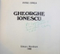 GHEORGHE IONESCU de PETRE OPREA , 1988 , DEDICATIE*