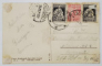 GIURGIU , MONUMENTUL EROILOR FRANCEZI , CARTE POSTALA ILUSTRATA , 1937