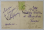 GIURGIU , PODUL DE LA RAMADAN , CARTE POSTALA , 1911