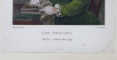 GRAVURA PE ARAMA , LADY THORNHILL de LE COEUR , DATATA 1799