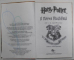 HARRY POTTER SI PIATRA FILOZOFALA de J. K. ROWLING , 2001 * MICI DEFECTE COPERTA