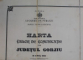 HARTA CAILOR DE COMUNICATIE DIN JUDETUL GORJIU IN ANUL 1903