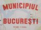 Harta Municipiului Bucuresti, 1988