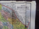 Harta Romaniei Mari, fizica, administrativa si turistica , intocmita de M. D. Moldoveanu 1934