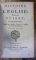 HISTOIRE DE L EGLISE EGRITE PAR EUSEBE , EVEQUE DE CESAREE, PARIS 1686