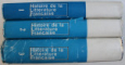 HISTOIRE DE LA LITTERATURE FRANCAISE TOM. I - III par ANGELA ION , 1981