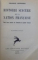 HISTOIRE SINCERE DE LA NATION FRANCAISE  - ESSAI D' UNE HISTOIRE DE L ' EVOLUTION DU PEUPLE FRANCAIS par CHARLES SEIGNOBOS , 1933