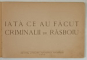 IATA CE AU FACUT CRIMINALII DE RAZBOI , 1945